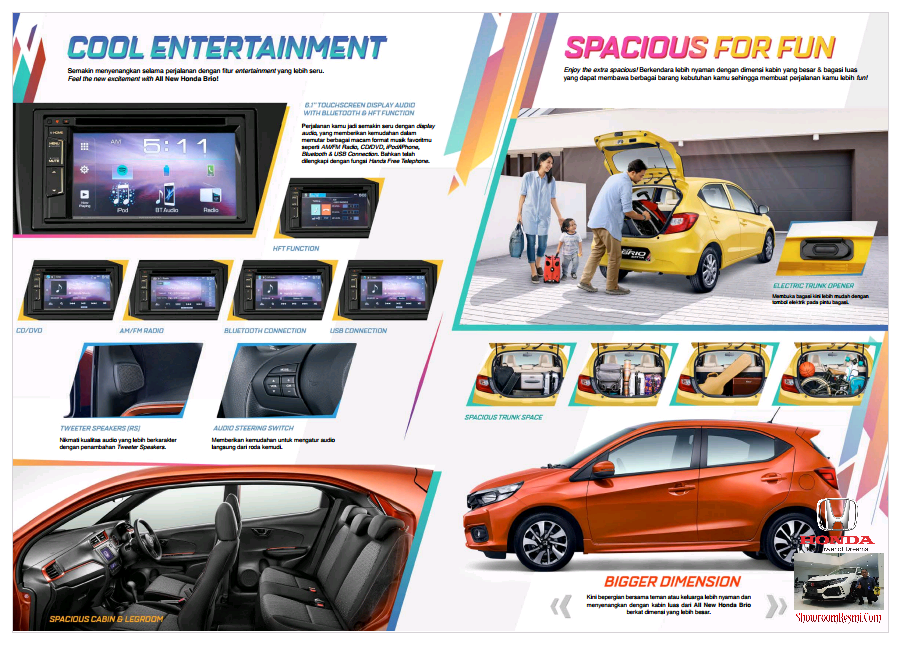 Promo All New Honda Brio Harapan Indah Bekasi